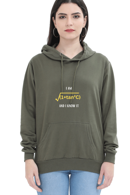 Unisex Hooded SweatShirt Regular Fit - I am sexy and I know it