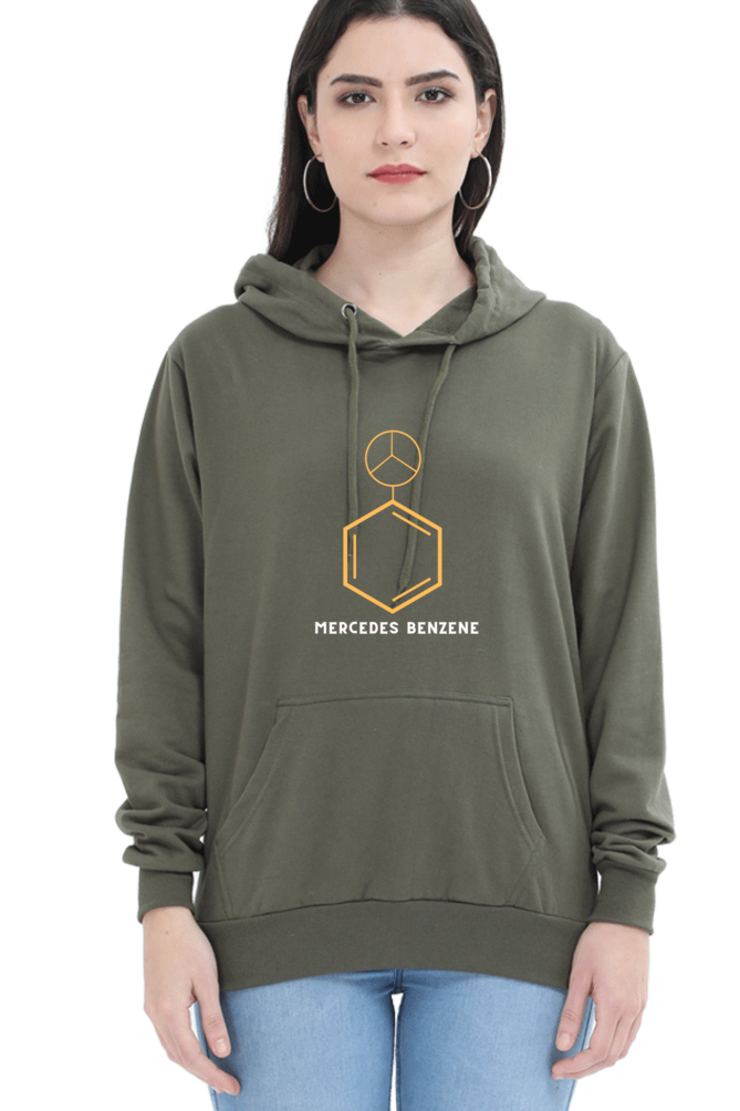 Unisex Hooded SweatShirt Regular Fit- Mercedes Benzene