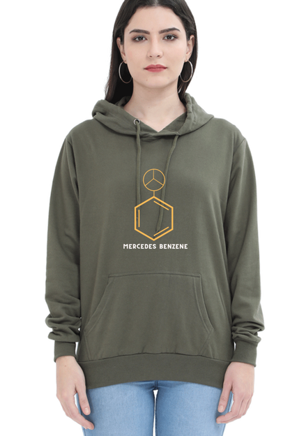 Unisex Hooded SweatShirt Regular Fit- Mercedes Benzene