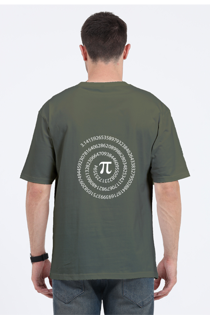 Oversized Classic T-Shirt - Pi Number