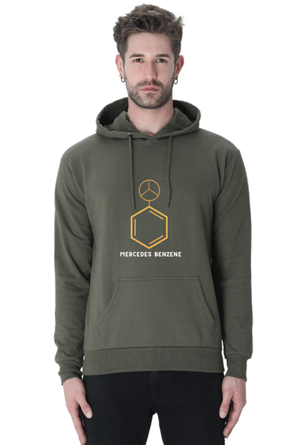 Unisex Hooded SweatShirt Regular Fit- Mercedes Benzene