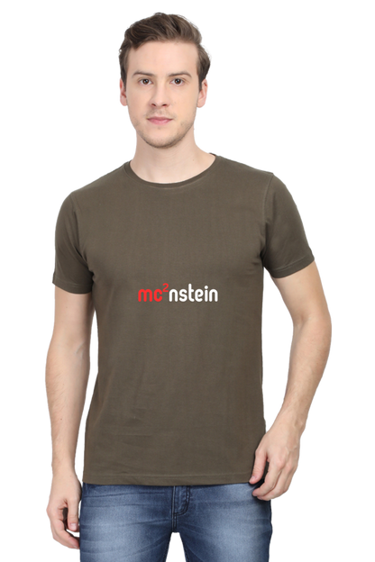 Round Neck Half Sleeve T-Shirt - Einstein