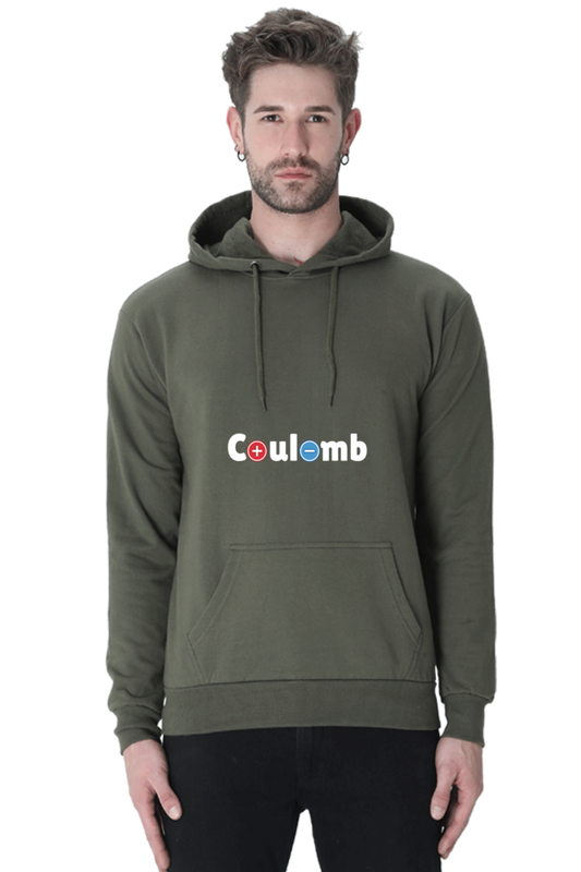 Unisex Hooded SweatShirt - Coulomb