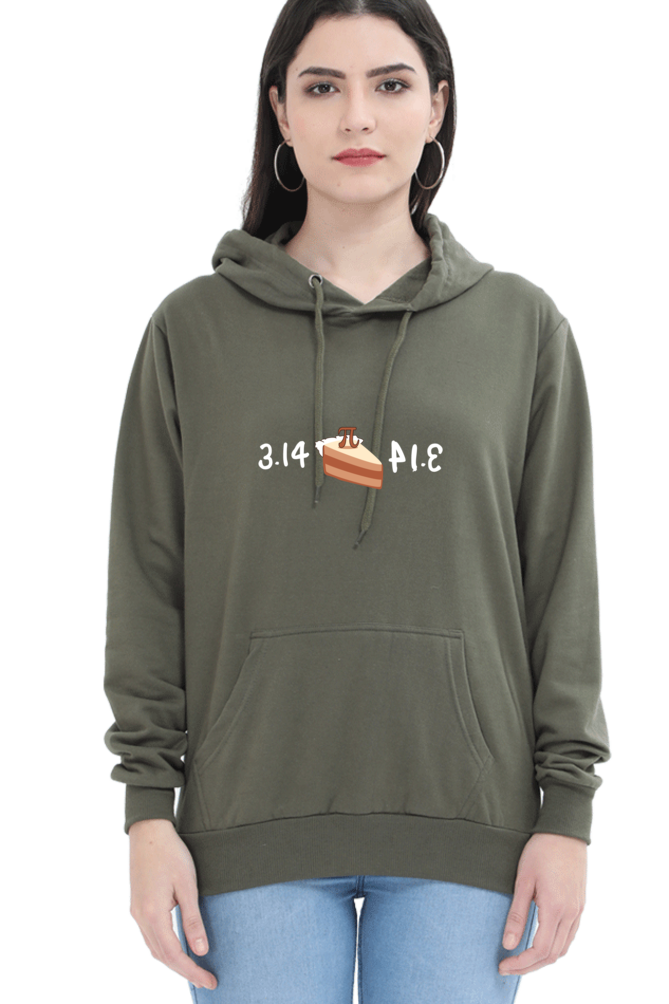 Unisex Hooded SweatShirt Regular Fit - Pi or Pie