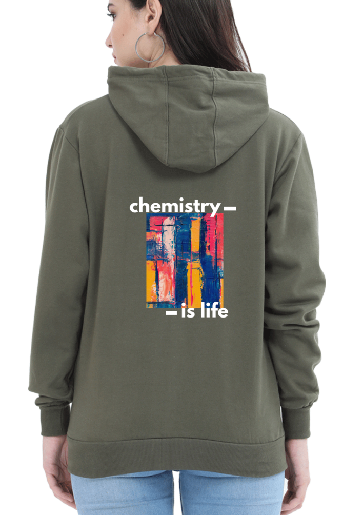 Unisex Hooded SweatShirt Regular Fit - Chemistry is Life