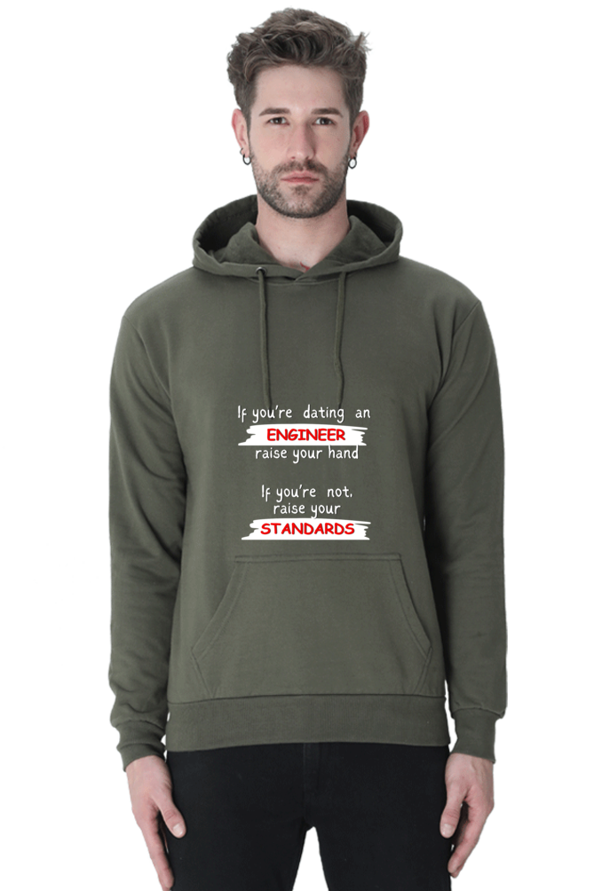 Unisex Hooded SweatShirt - If you're dating an ENGINEER