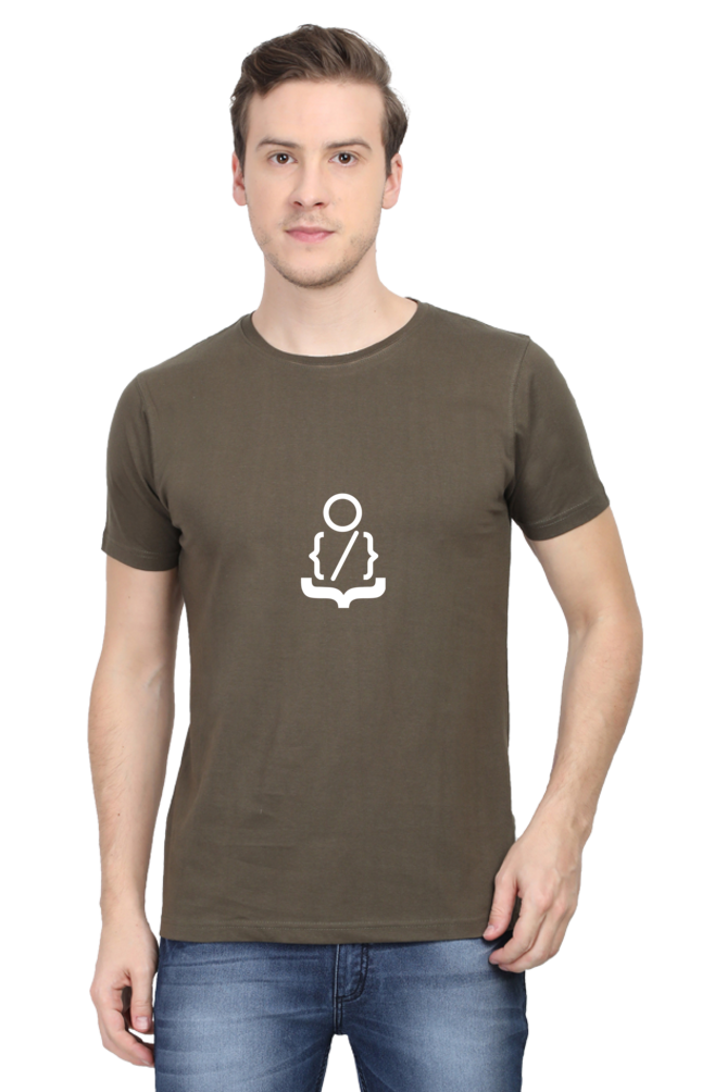 Round Neck Half Sleeve T-Shirt - Monk Programmer