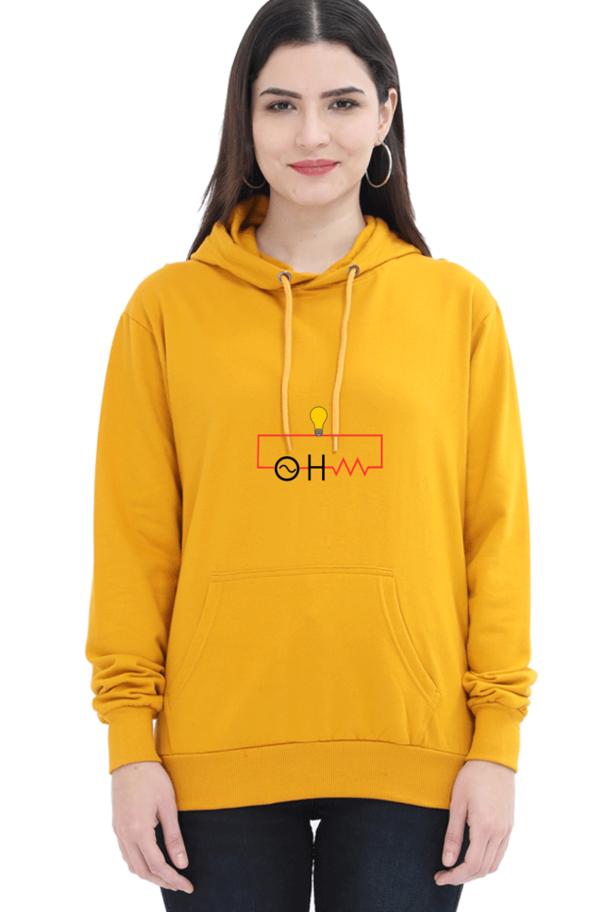 Unisex Hooded SweatShirt - OHM (Ω)