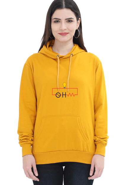 Unisex Hooded SweatShirt - OHM (Ω)