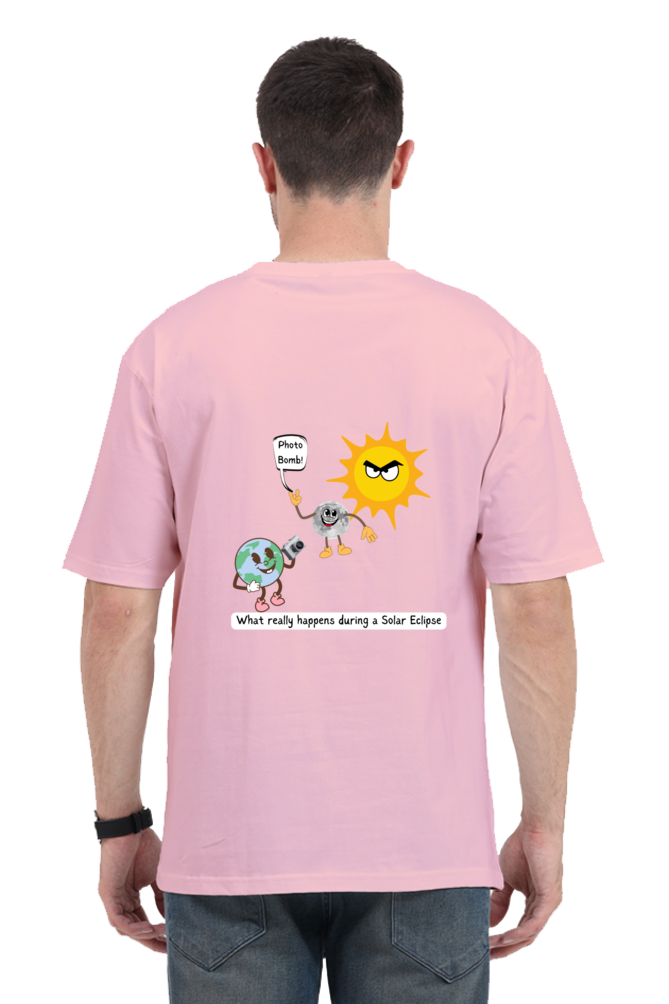 Oversized Classic T-Shirt - Solar Eclipse