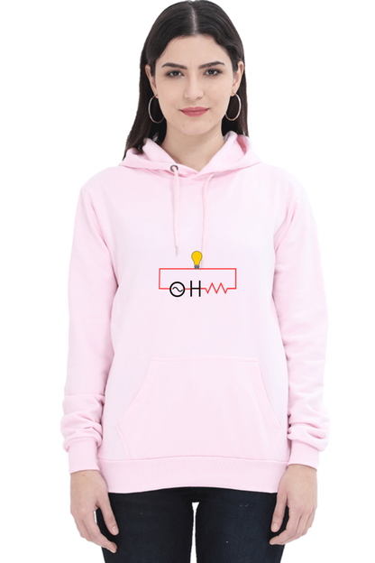 Unisex Hooded SweatShirt - OHM (Ω)