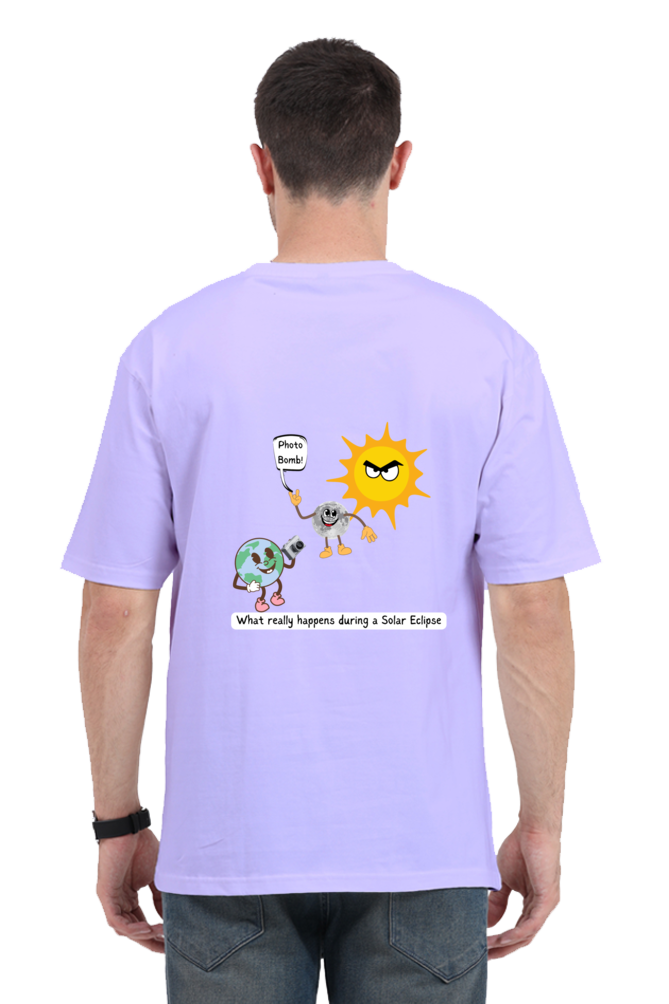 Oversized Classic T-Shirt - Solar Eclipse