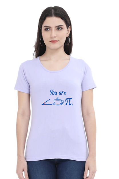 Round Neck Half Sleeve T-Shirt - You are Acutie Pie