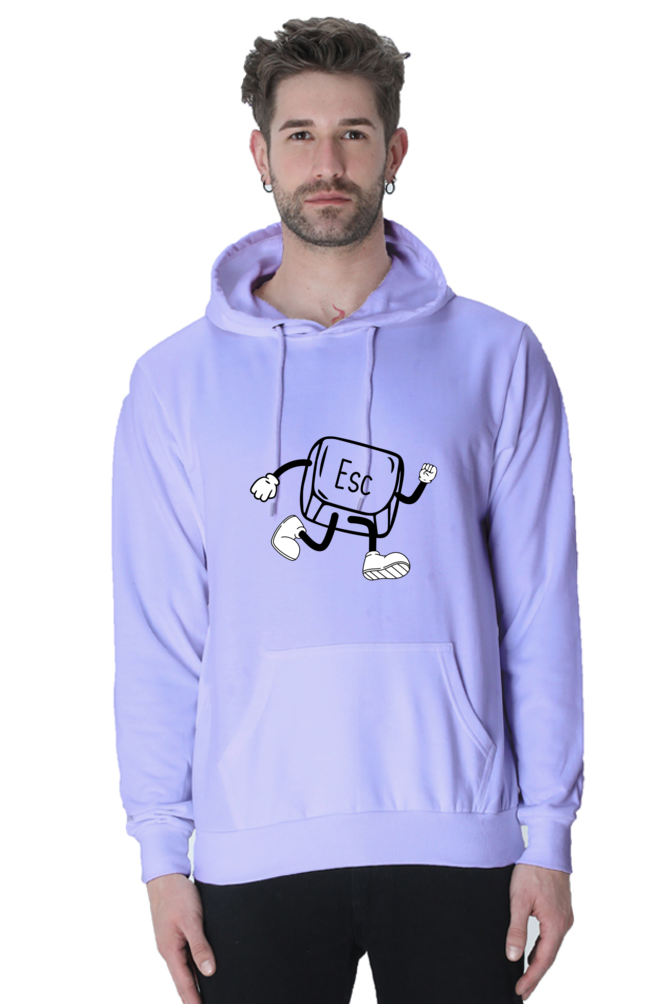 Unisex Hooded SweatShirt - ESC Button (Life Problems)