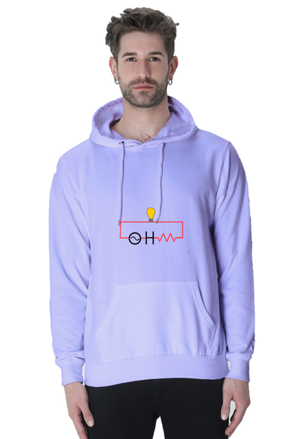 Unisex Hooded SweatShirt - OHM (Ω)