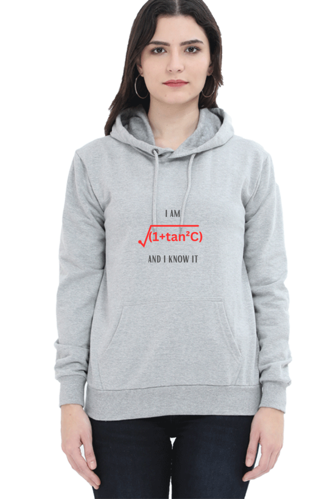 Unisex Hooded SweatShirt Regular Fit - I am sexy and I know it