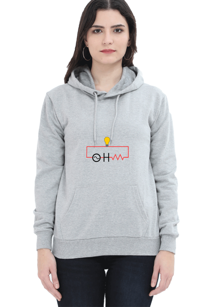 Unisex Hooded SweatShirt - OHM (Ω)