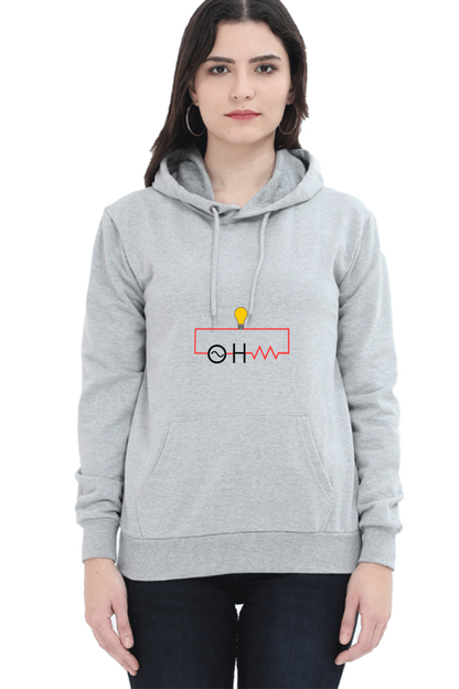 Unisex Hooded SweatShirt - OHM (Ω)