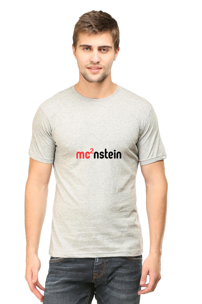 Round Neck Half Sleeve T-Shirt - Einstein