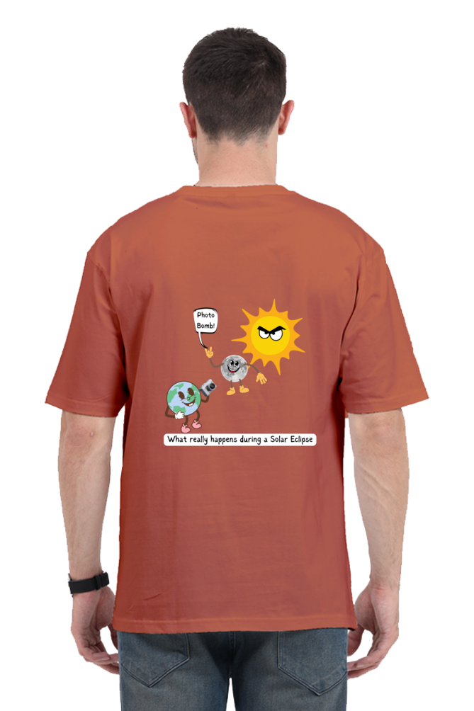 Oversized Classic T-Shirt - Solar Eclipse