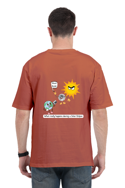 Oversized Classic T-Shirt - Solar Eclipse