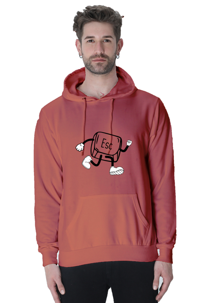 Unisex Hooded SweatShirt - ESC Button (Life Problems)