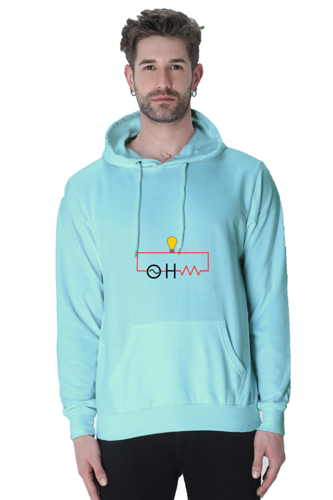 Unisex Hooded SweatShirt - OHM (Ω)