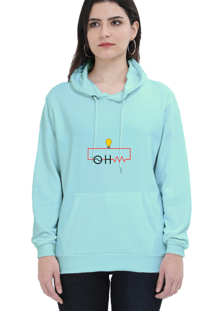 Unisex Hooded SweatShirt - OHM (Ω)