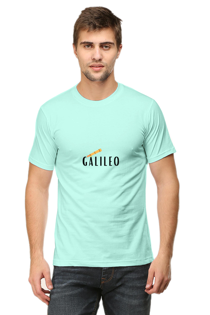 Round Neck Half Sleeve T-Shirt - Galileo