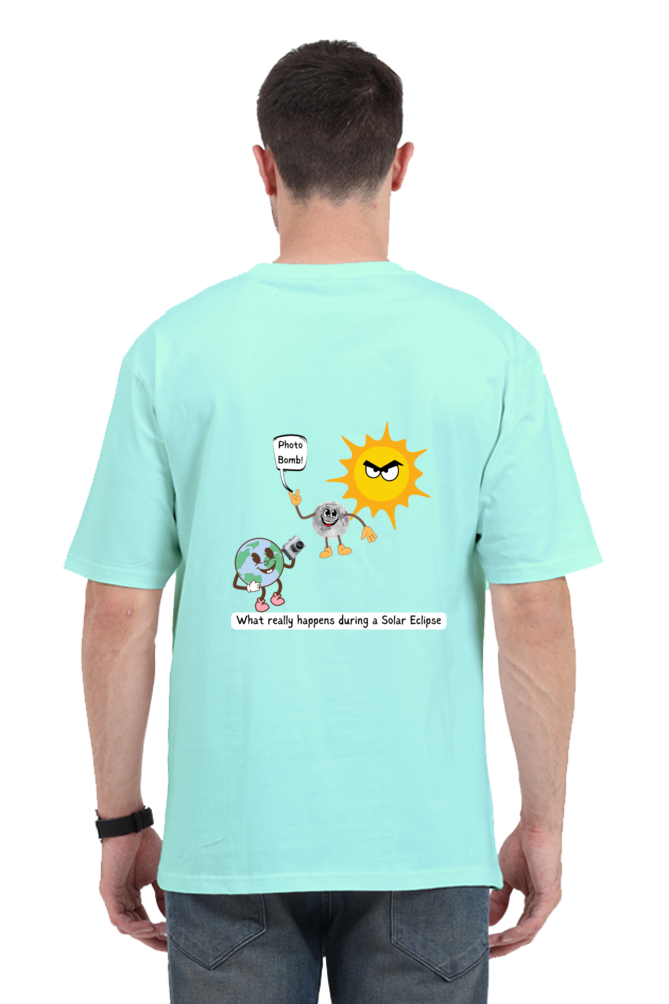 Oversized Classic T-Shirt - Solar Eclipse