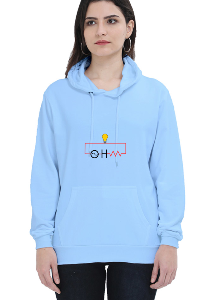 Unisex Hooded SweatShirt - OHM (Ω)