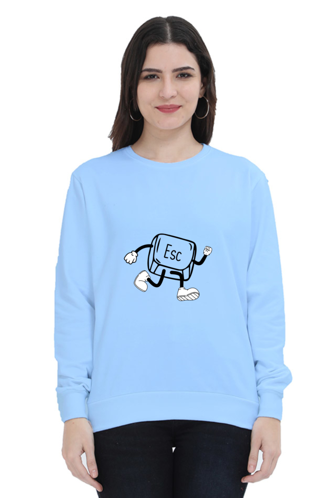 Unisex SweatShirt - ESC Button (Life Problems)