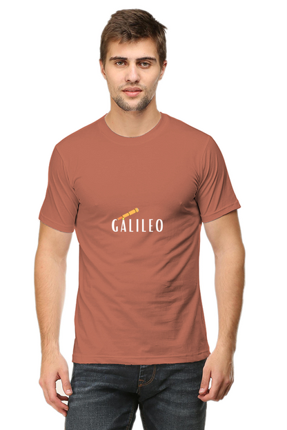 Round Neck Half Sleeve T-Shirt - Galileo