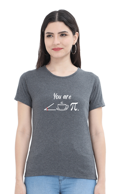 Round Neck Half Sleeve T-Shirt - You are Acutie Pie