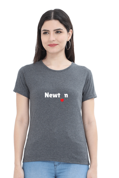 Round Neck Half Sleeve T-Shirt - Newton