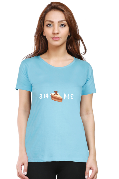 Round Neck Half Sleeve T-Shirt - Pi or Pie