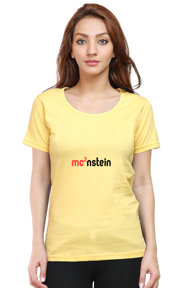 Round Neck Half Sleeve T-Shirt - Einstein