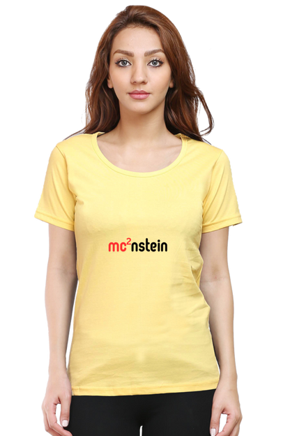 Round Neck Half Sleeve T-Shirt - Einstein