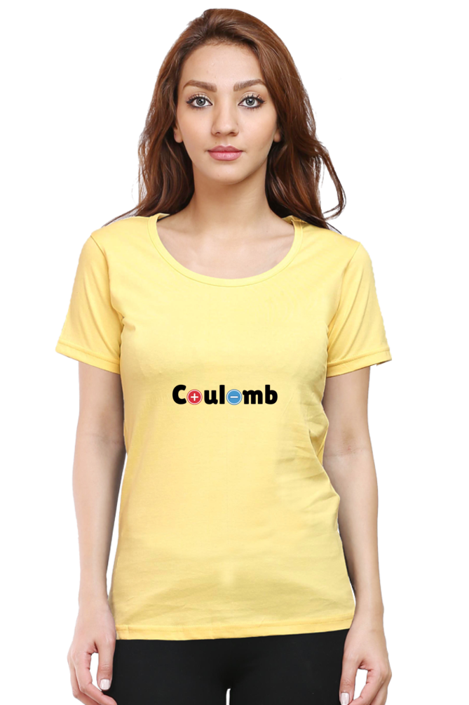 Round Neck Half Sleeve T-Shirt - Coulomb