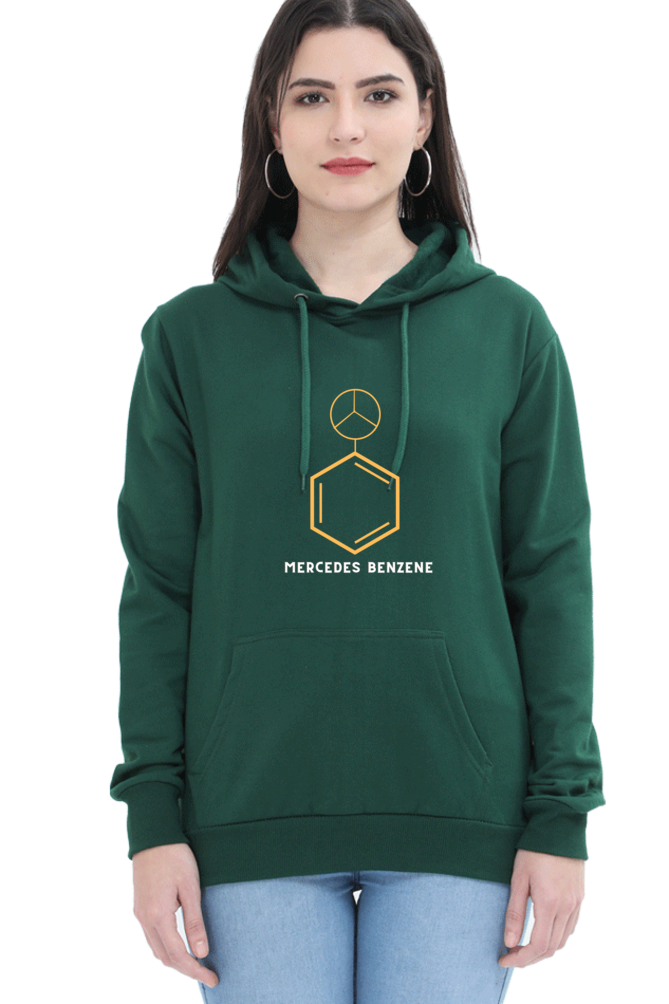 Unisex Hooded SweatShirt Regular Fit- Mercedes Benzene