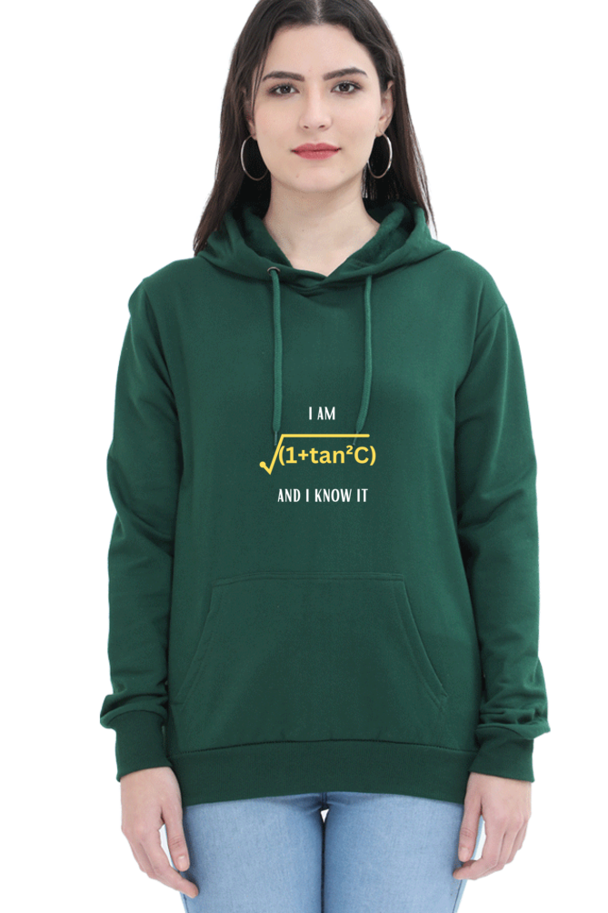 Unisex Hooded SweatShirt Regular Fit - I am sexy and I know it