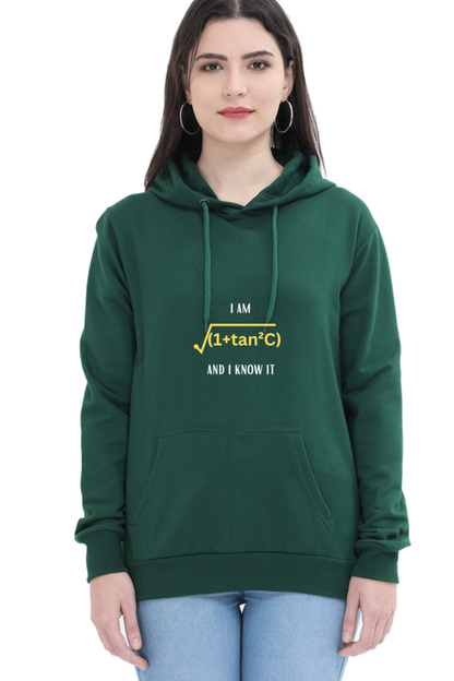 Unisex Hooded SweatShirt Regular Fit - I am sexy and I know it