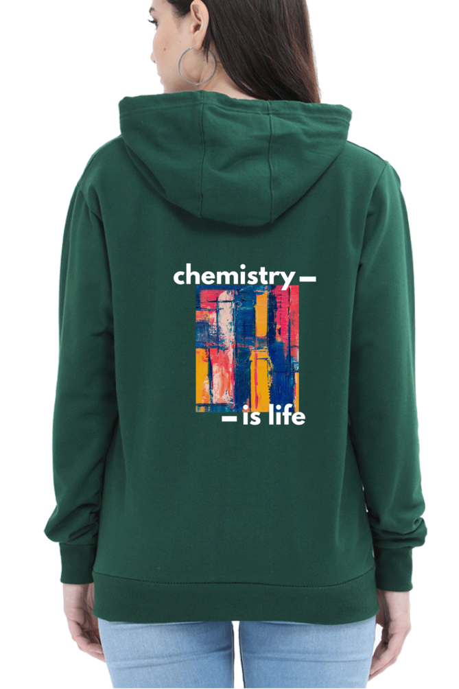 Unisex Hooded SweatShirt Regular Fit - Chemistry is Life