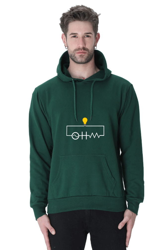 Unisex Hooded SweatShirt - OHM (Ω)