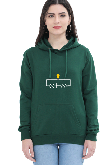 Unisex Hooded SweatShirt - OHM (Ω)