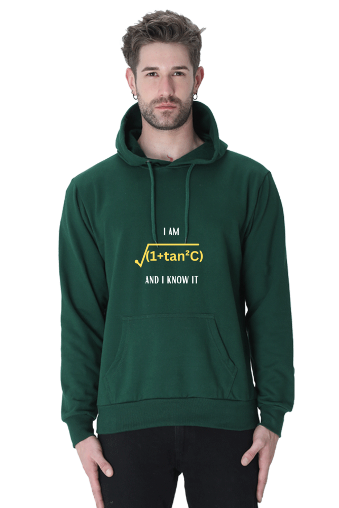 Unisex Hooded SweatShirt Regular Fit - I am sexy and I know it