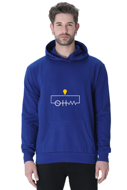 Unisex Hooded SweatShirt - OHM (Ω)