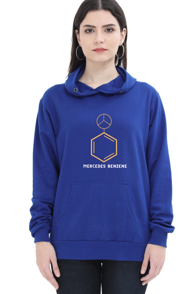 Unisex Hooded SweatShirt Regular Fit- Mercedes Benzene