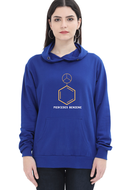 Unisex Hooded SweatShirt Regular Fit- Mercedes Benzene