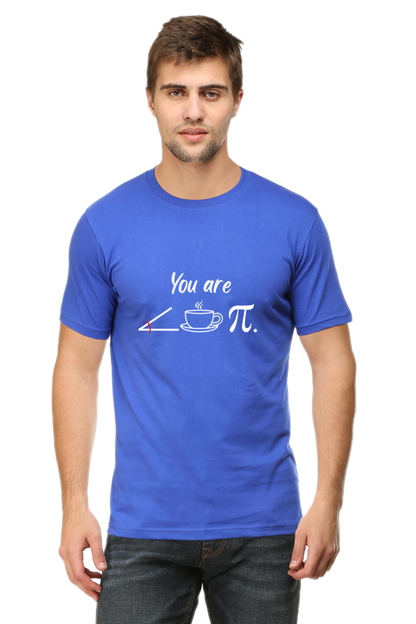Round Neck Half Sleeve T-Shirt - You are Acutie Pie, Math T-Shirt